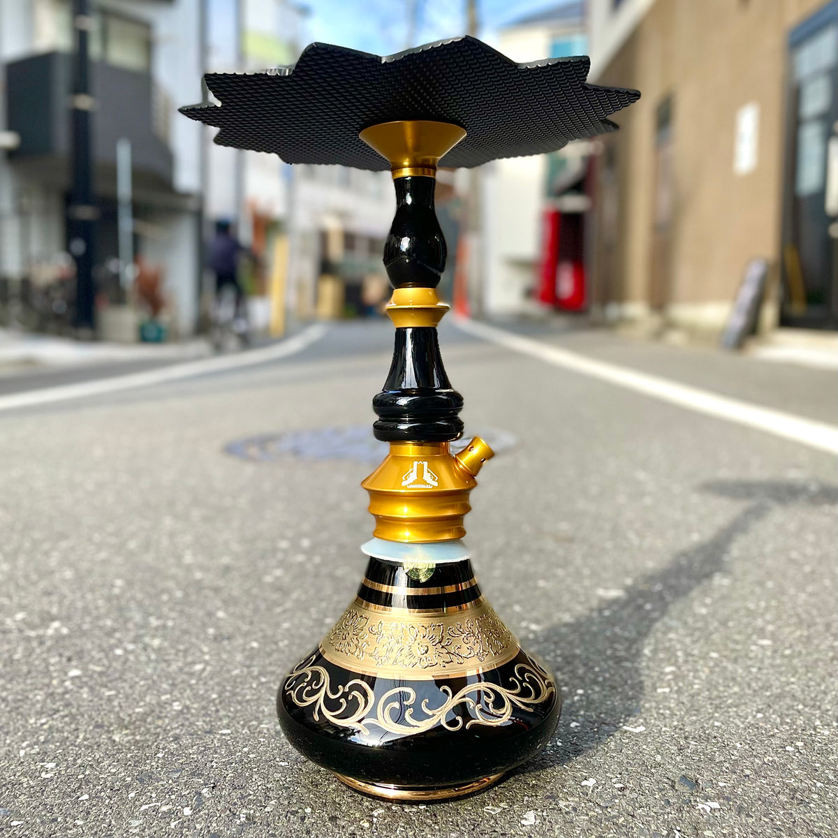 BASEBALL HOOKAH　バットシーシャ　柄もの　黄黒　新品未使用品 0A06EAA8-9828-4B05-A52A-