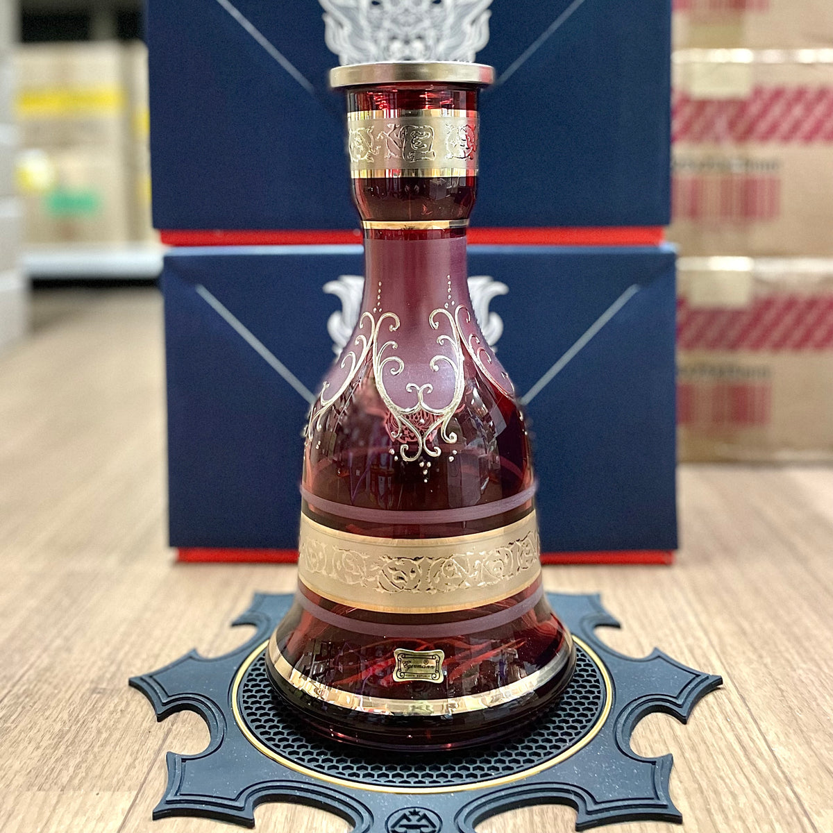 チェコ共和国製の「Egermann（エゲルマン）」 デカンターとグラスセット チェコ共和国製の「Egermann（エゲルマン）」 デカンターとグラスセット