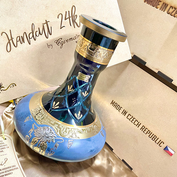 Egermann "Hand Cut" Bottle 24k