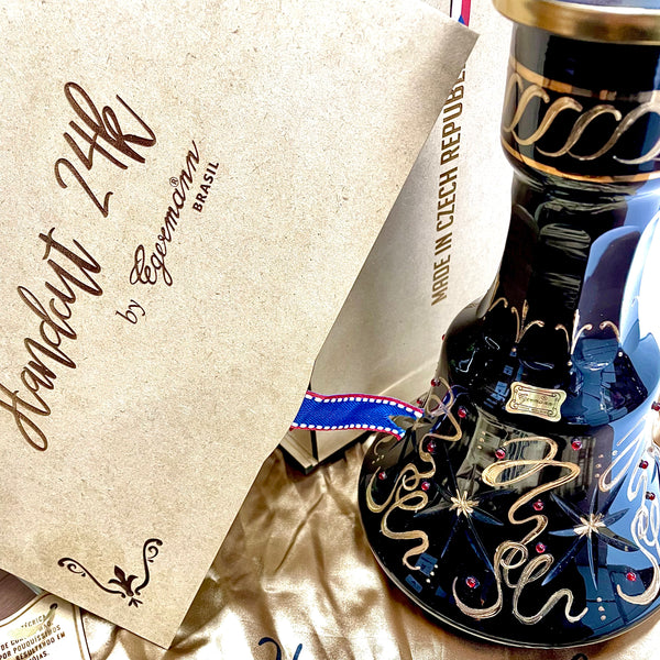 Egermann "Hand Cut" Bottle 24k