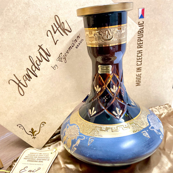 Egermann "Hand Cut" Bottle 24k