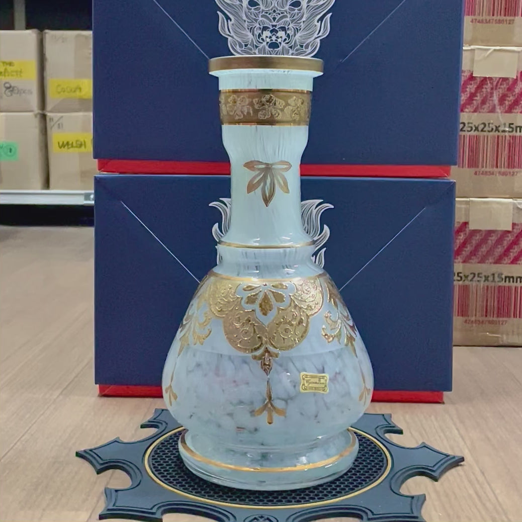 チェコ共和国製の「Egermann（エゲルマン）」 デカンターとグラスセット チェコ共和国製の「Egermann（エゲルマン）」 デカンターとグラス