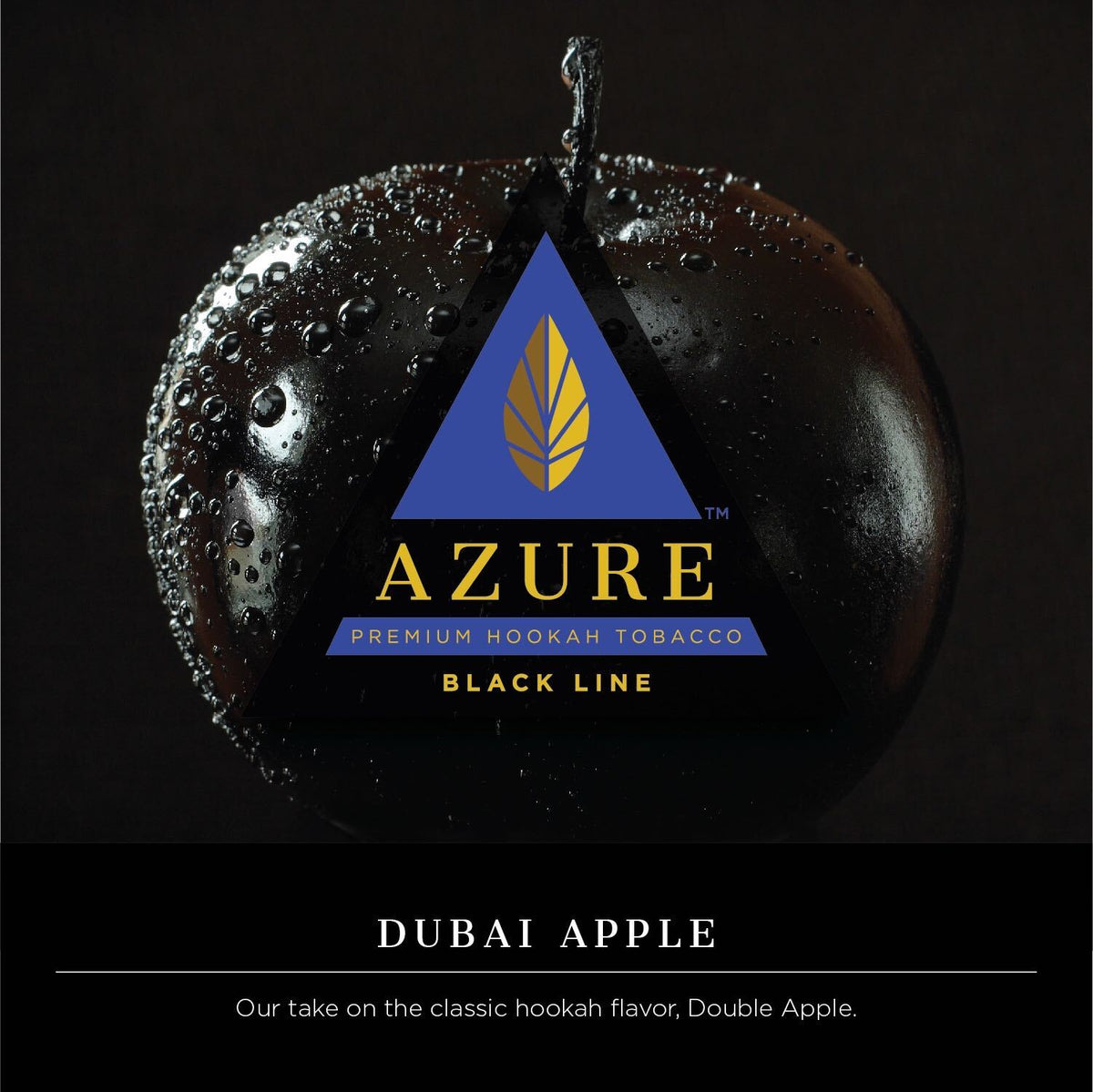 Tokyo Shisha - Dubai Apple / Black Line (Azure/アズア)