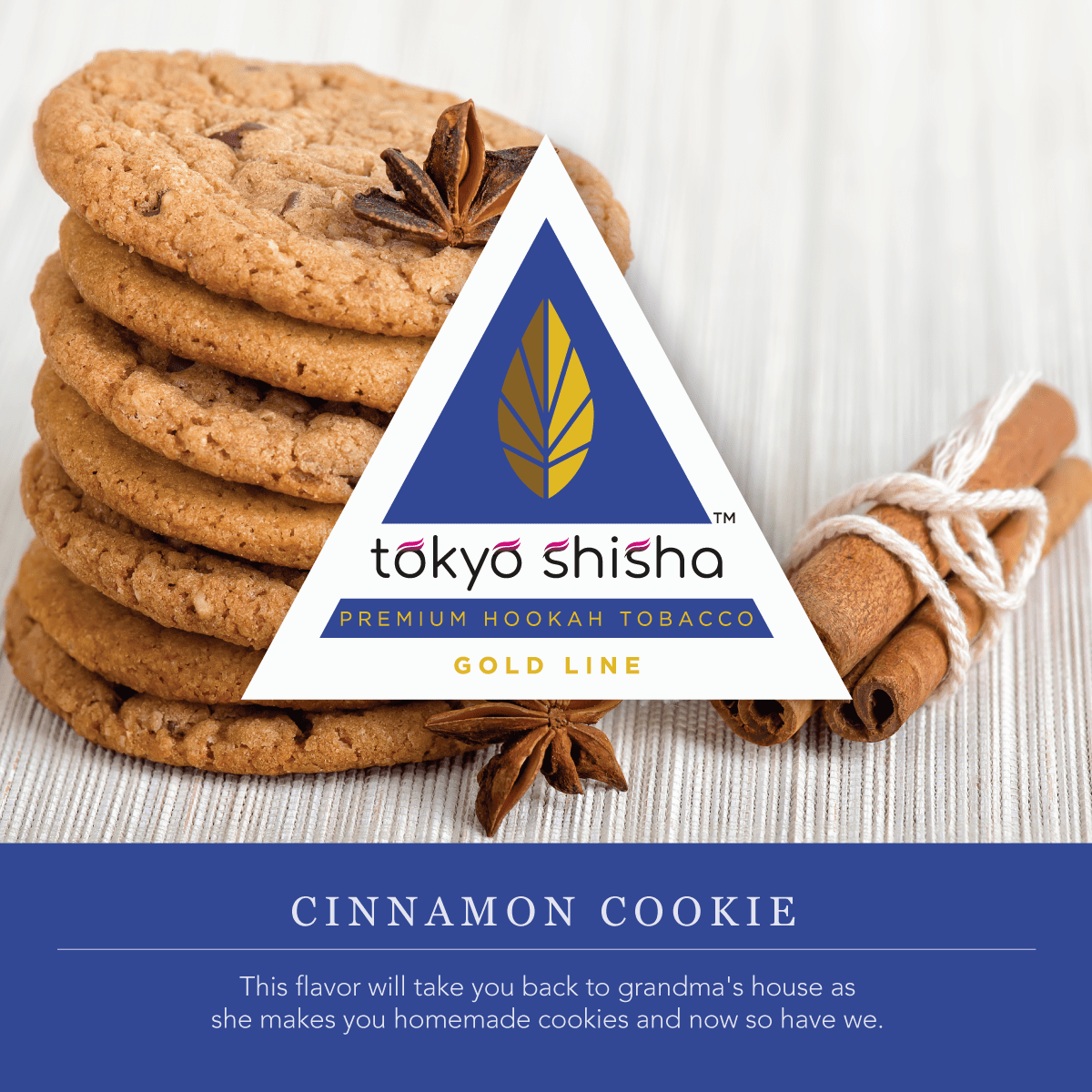 Tokyo Shisha Cinnamon Cookies(Tokyo Shisha Gold Line/トーキョーシーシャゴールドライン)
