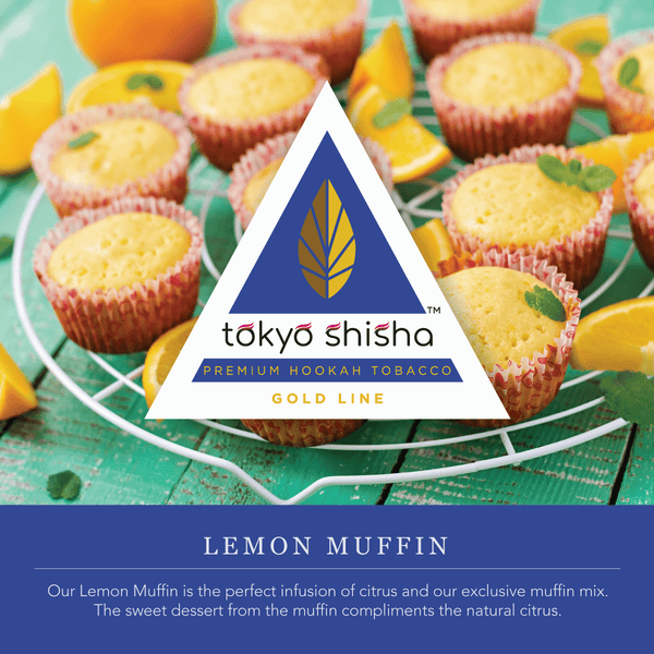 Tokyo Shisha Gold Line Lemon Muffin - Tokyo Shisha