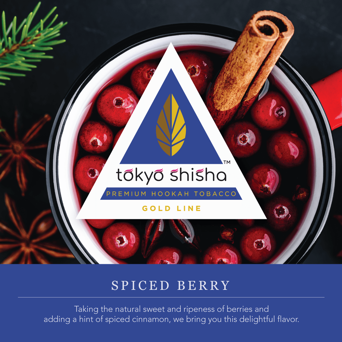 Tokyo Shisha - Spiced Berry (Tokyo Shisha Gold Line/トーキョー 