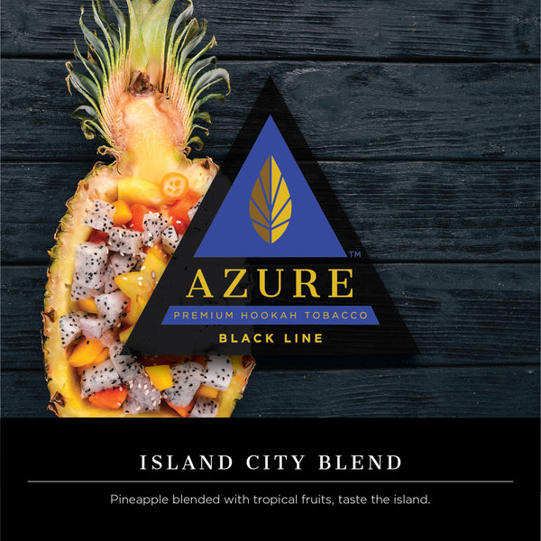 Azure Black Line Island City Blend - Tokyo Shisha