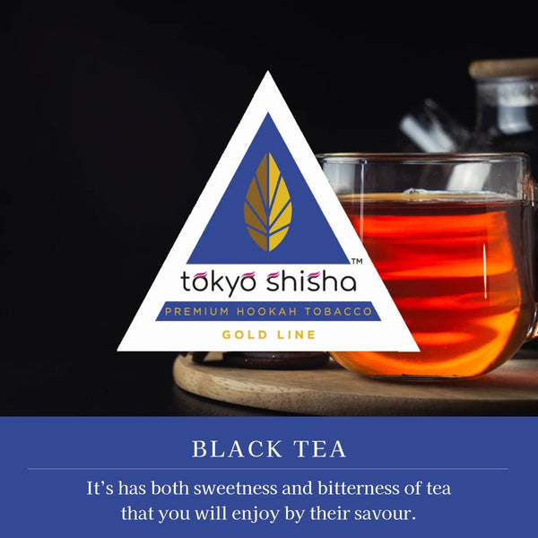 Tokyo Shisha Gold Line Black Tea - Tokyo Shisha