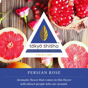 Tokyo Shisha Gold Line Persian Rose - Tokyo Shisha
