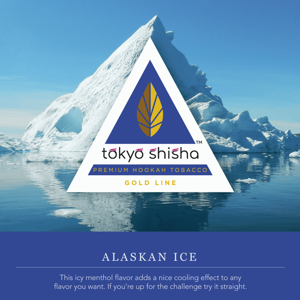 Tokyo Shisha Gold Line Alaskan Ice - Tokyo Shisha