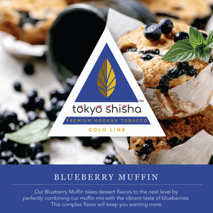 Tokyo Shisha Gold Line Blueberry Muffin - Tokyo Shisha