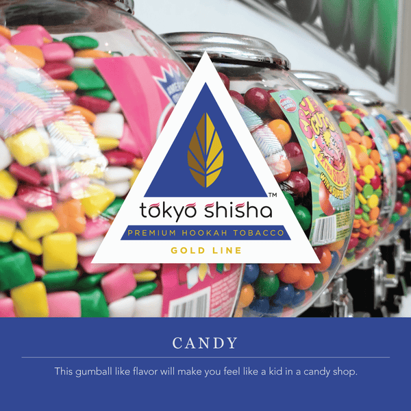 Tokyo Shisha Gold Line Candy - Tokyo Shisha