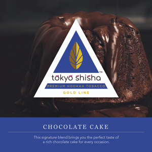 Tokyo Shisha Gold Line Chocolate Cake - Tokyo Shisha