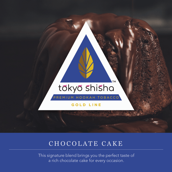 Tokyo Shisha Gold Line Chocolate Cake - Tokyo Shisha