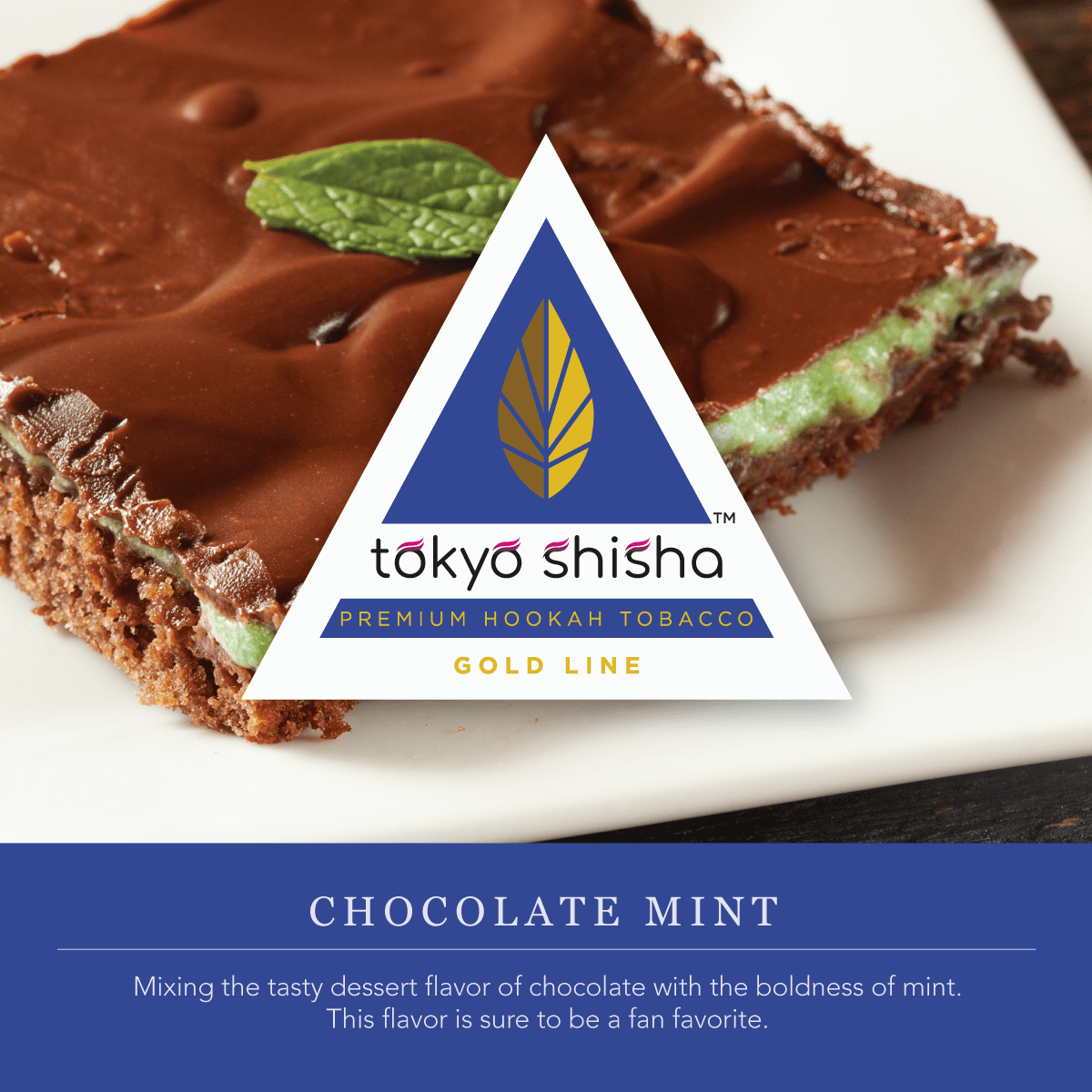Tokyo Shisha - Chocolate Mint(Tokyo Shisha Gold Line Tokyo Shisha - Chocolate Mint(Tokyo Shisha Gold Line