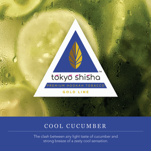 Tokyo Shisha Gold Line Cool Cucumber - Tokyo Shisha