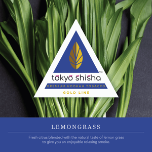 Tokyo Shisha Gold Line Lemongrass - Tokyo Shisha
