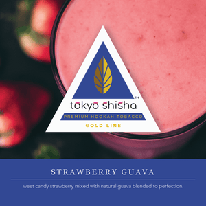 Tokyo Shisha Gold Line Strawberry Guava - Tokyo Shisha
