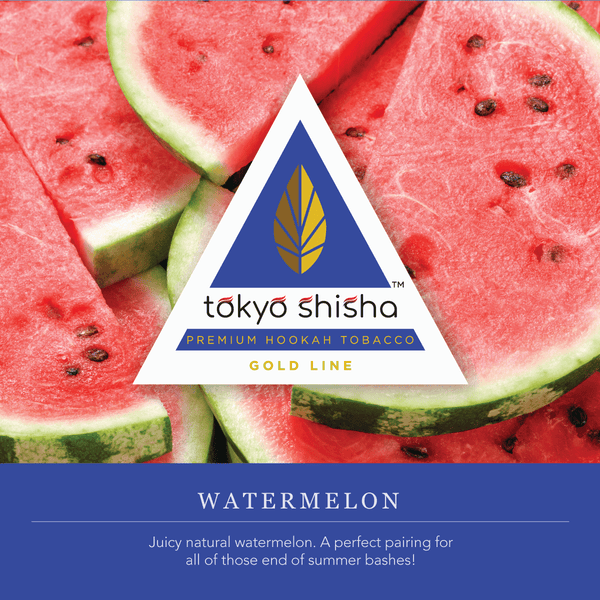 Tokyo Shisha Gold Line Watermelon - Tokyo Shisha