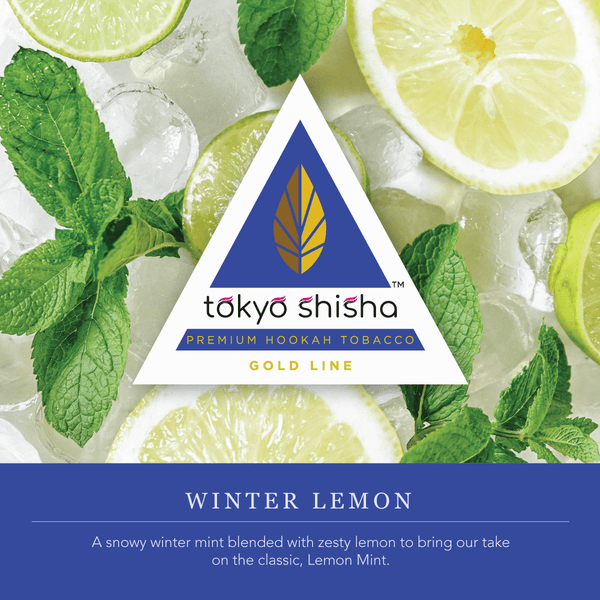 Tokyo Shisha Gold Line Winter Lemon - Tokyo Shisha